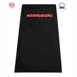 zapaska-kelnerska-srednia-czarna-xmas-design-red-kieszonka-pl