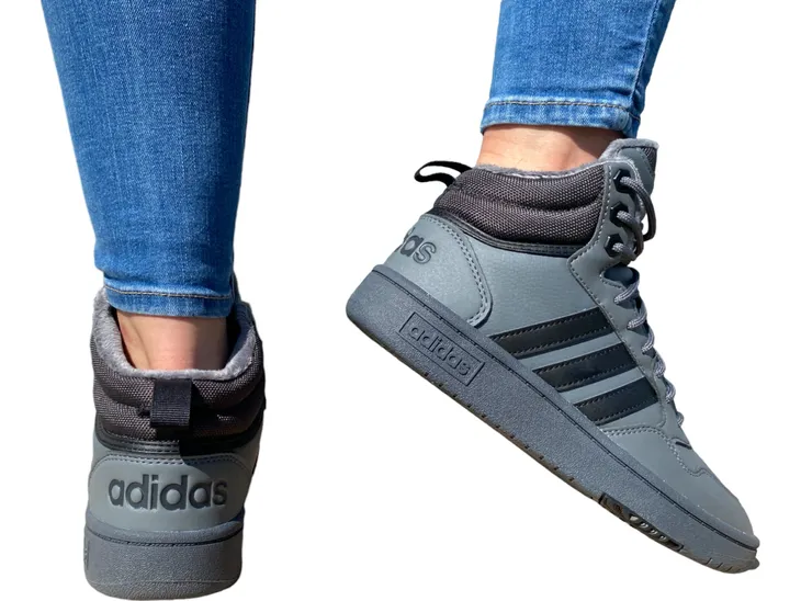 ADIDAS HOOPS 3.0 MID WTR buty damskie wysokie za kostkę