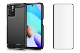 etui-tpucarbon-szklo-hartowane-do-xiaomi-redmi-10-czarny