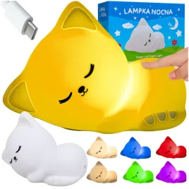 lampka-nocna-dla-dzieci-led-kotek-miekka-silikonowa-kolorowe-swiatlo-kot