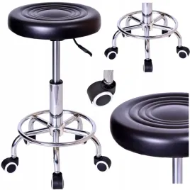 taboret-kosmetyczny-fryzjerski-krzeslo-spa-hoker-siodlo-mobilny-czarny