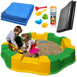 duza-piaskownica-zolto-zielona-plastikowa-12m-dl-160cm-gratis-zabawki