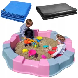 duza-piaskownica-rozowo-szara-plastikowa-12m-dl-160cm-gratis