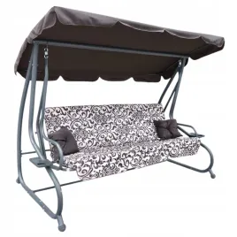 rodzinna-hustawka-ogrodowa-z-daszkiem-brazowy-wzor-tekstylina-2x1-regul