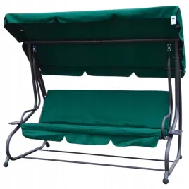 rodzinna-hustawka-ogrodowa-z-daszkiem-zielony-tekstylina-2x1-regulowane