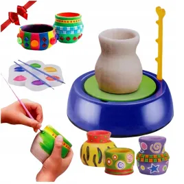 kreatywny-zestaw-kolo-garncarskie-farby-glina-hit-prezent-do-dziecka-swieta