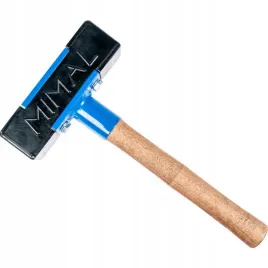 mlotek-brukarski-gumowy-kwadrat-60mm-mbm01-dlugi-2kg-mimal-375mm