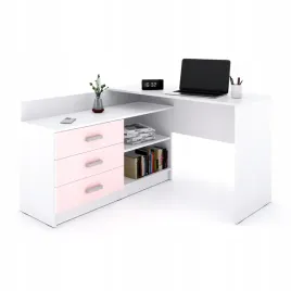 mlodziezowe-biurko-narozne-alto-w-ksztalcie-litery-l-3-szuflady-rozowe