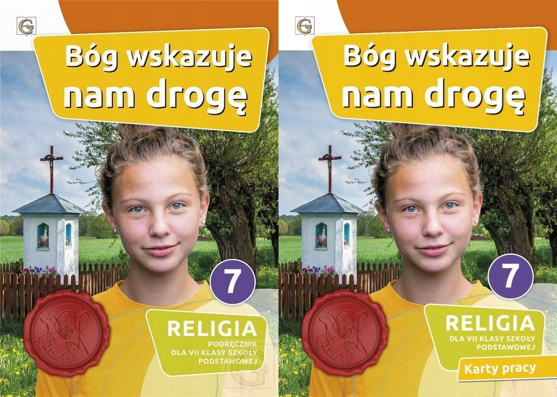 Religia klasa 7 Bóg wskazuje nam drogę Podręcznik + karty pracy GAUDIUM