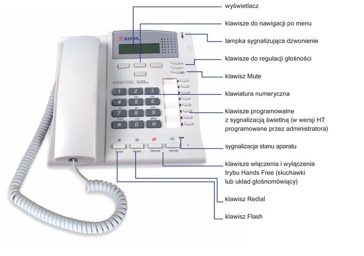 telefon-systemowy-cts-102-cl-gr-model-cts-102-cl-gr
