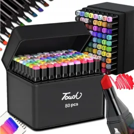 markery-alkoholowe-flamastry-mazaki-pisaki-dwustronne-zestaw-80-szt-torba