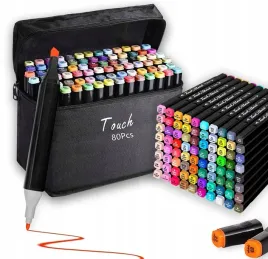 markery-flamastry-pisaki-alkoholowe-dwustronne-pro-zestaw-80x-80szt-torba