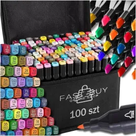 markery-flamastry-pisaki-alkoholowe-dwustronne-pro-zestaw-100szt-torba