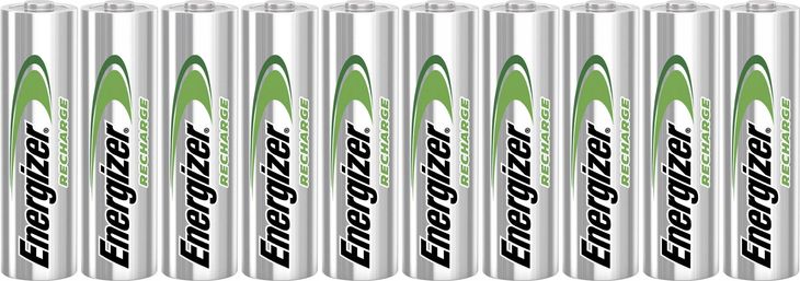 10x Akumulatorki ENERGIZER Power Plus AA R6 HR6 NH15 1,2V 2000mAh