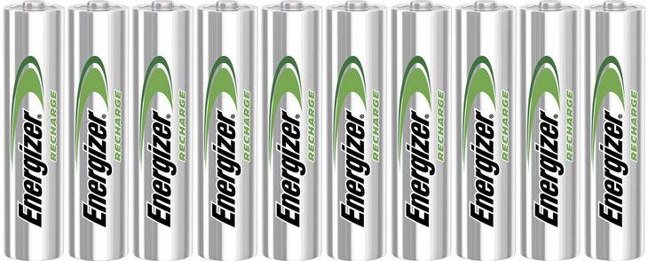 10x Akumulatorki ENERGIZER Power Plus AAA R03 HR03 NH12 1,2V 700mAh