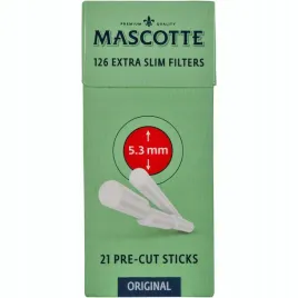 filtry-mascotte-extra-slim-box-53mm-126-szt