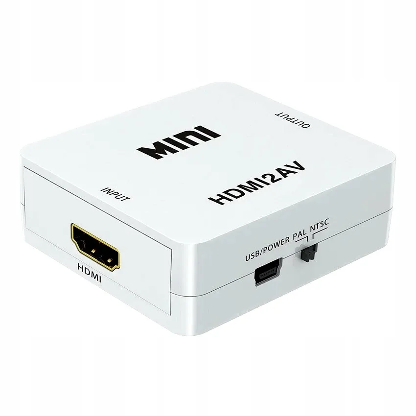 adapter-konwerter-hdmi-do-av-rca-cvbs-cinch-stan-nowy