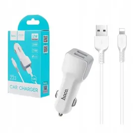 ladowarka-samochodowa-hoco-z23-2xusb-kabel-do-apple-iphone