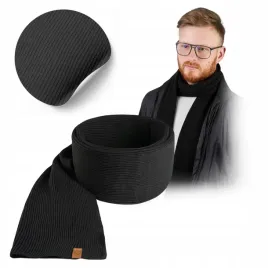 czarny-szalik-meski-brodrene-dlugi-elegancki-zawijany-klasyczny-uniwersalny