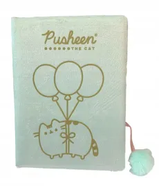 pusheen-zamszowy-notes-pamietnik-pluszowy-mieciutki-mint-pastel