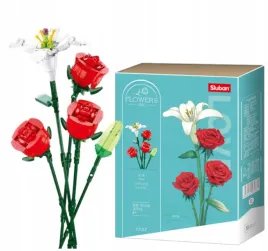 klocki-sluban-kwiatki-roze-i-lilia-flowers-267-el