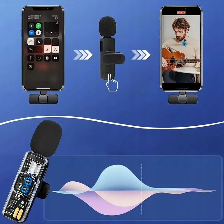 mikrofon-krawatowy-bezprzewodowy-iphone-bluetooth-usb-c-do-telefonu-android-stan-nowy