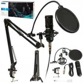 mikrofon-studyjny-usb-jack-pojemnosciowy-gamingowy-statyw-filtr-duzy-zestaw