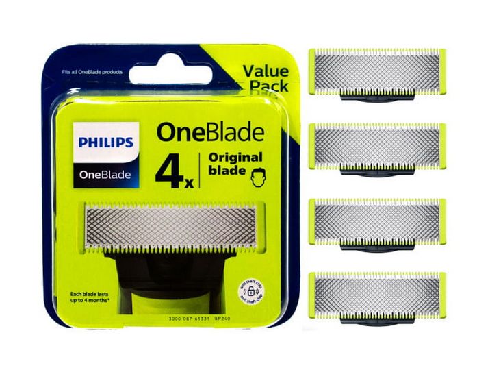 Philips Oneblade 4 szt. QP240/50