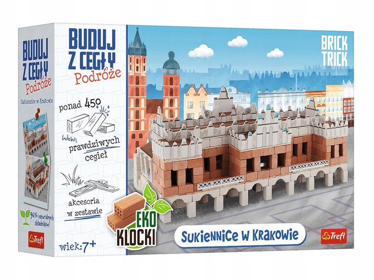 Фото - Конструктор Brick ﻿Sukiennice w Krakowie  Trick Buduj z Cegły Trefl 61549 