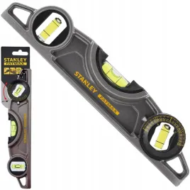 stanley-poziomica-25cm-aluminiowa-magnetyczna-fatmax-torpedo-0-43-609