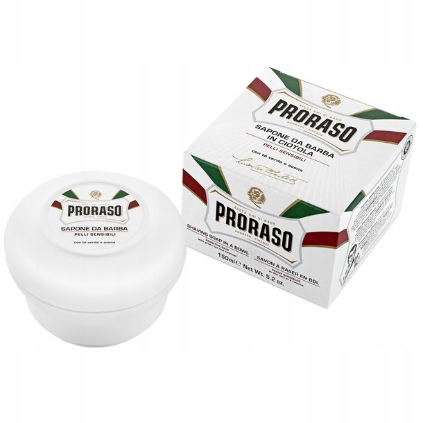 Zdjęcia - Pianka do golenia Proraso ﻿ kojące mydło do golenia w tyglu do skóry wrażliwej 150ml sensetiv 