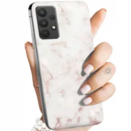 etui-do-samsung-galaxy-a32-wzory-biale-kamien-ksztalty-obudowa-pokrowiec