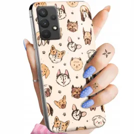 etui-do-samsung-galaxy-a32-wzory-psy-pieski-psiaki-obudowa-pokrowiec-case