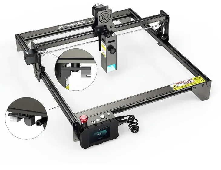 ploter-laserowy-grawerka-atomstack-a10-pro-50w-kompresor-stan-nowy-rodzaj-inny