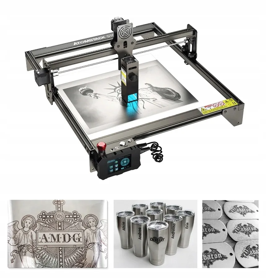 ploter-laserowy-grawerka-atomstack-a10-pro-50w-kompresor-stan-nowy