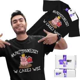 smieszna-koszulka-meska-dla-niego-tshirt-meski-najprzystojnieszy-we-wsi