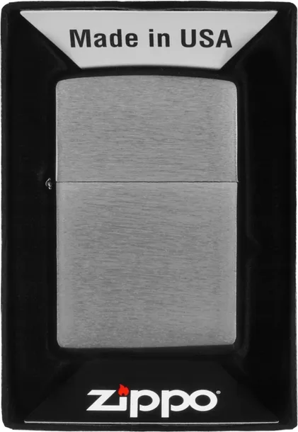 Zapalniczka ZIPPO BRUSHED CHROME 60000804 – 158333118 - ERLI.pl