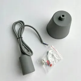 silikonowa-oprawka-z-kablem-90-cm-w-oplocie-bawelnianym-jasnoszary
