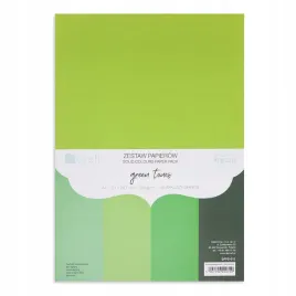 zestaw-papierow-220g-green-tones-20ark-dpcraft-zielone-tony-scrapbooking