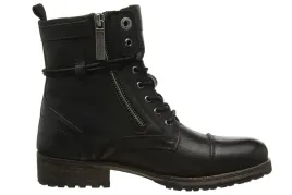 buty-damskie-pepe-jeans-melting-skorzane-trzewiki-czarne