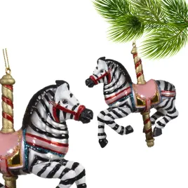 szklana-zawieszka-choinkowa-zebra-z-karuzeli-bombka-park-rozrywki
