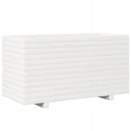 donica-ogrodowa-biala-90x40x495-cm-lite-drewno-sosnowe