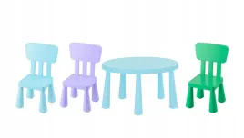 ikea-mammut-stolik-jasnoniebieski-3-krzesla-zielony-j-niebieski-liliowy