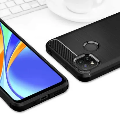 tech-protect-tpucarbon-etui-do-xiaomi-redmi-9c-black-kolor-czarny