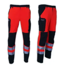 spodnie-ratownicze-letnie-elastyczne-flexi-north-wind-prm-23-fluo