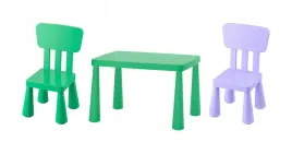 ikea-mammut-stolik-zielony-77x55-cm-2-krzeselka-jasnozielony-liliowy
