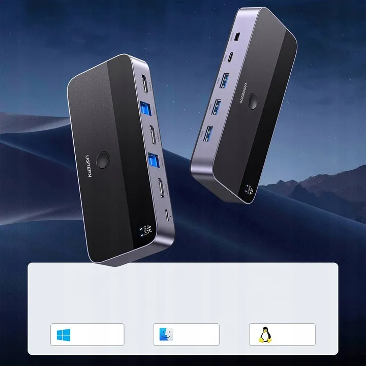 ugreen-przelacznik-switch-kvm-2w1-hdmi-usb-a-usb-b-usb-c-micro-4k-2x-kabel