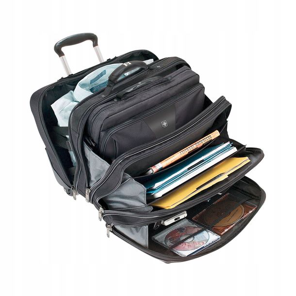 Wenger Patriot II Trolley na laptop 15,4 / 17 czarny