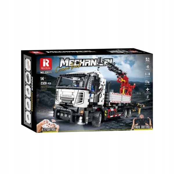 klocki-reobrix-ciezarowka-dzwig-full-function-crane-2328pcs-technic