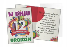 kartka-karnet-z-zyczeniami-urodzinowymi-12-lat-urodziny-dla-kobiety-kolor
